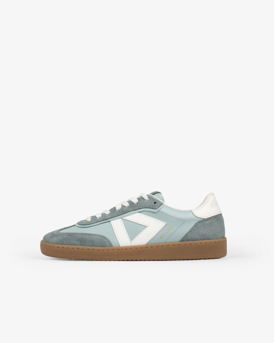 Sans Matin Hera Women's Low Top Sneakers | Soft Teal Leather