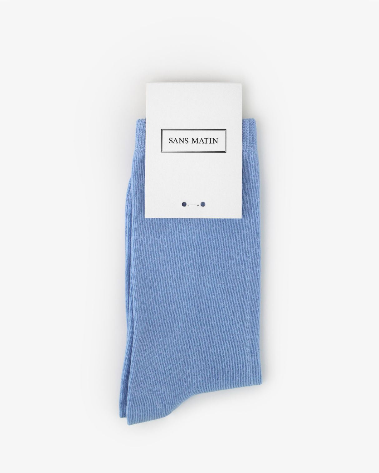 Organic Cotton Socks - Sky Blue