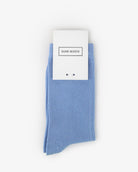Organic Cotton Socks - Sky Blue