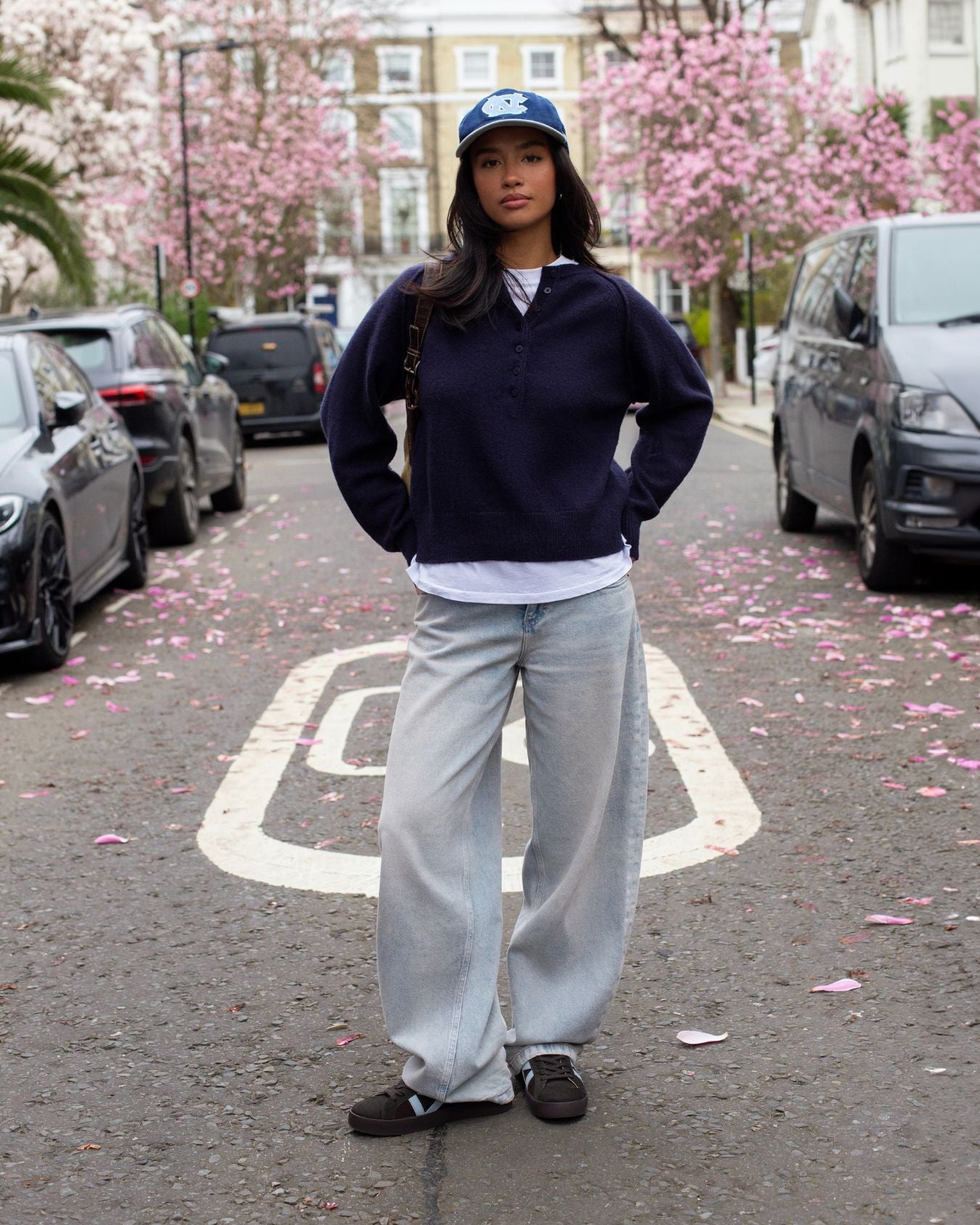 Nyx 02 Low Top Sneakers - Chocolate Brown Suede & Sky Blue Nubuck Leather