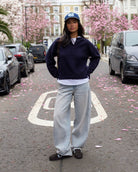 Nyx 02 Low Top Sneakers - Chocolate Brown Suede & Sky Blue Nubuck Leather