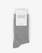 Organic Cotton Socks - Cool Grey