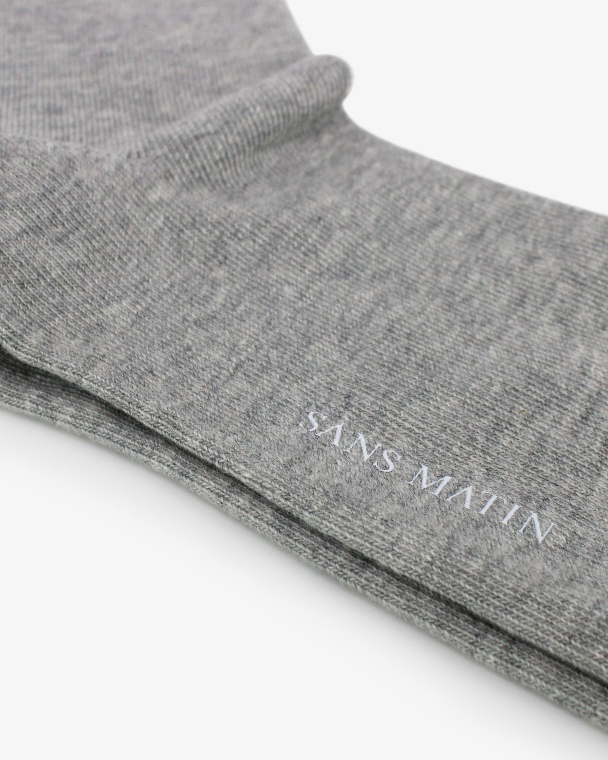 Organic Cotton Socks - Cool Grey