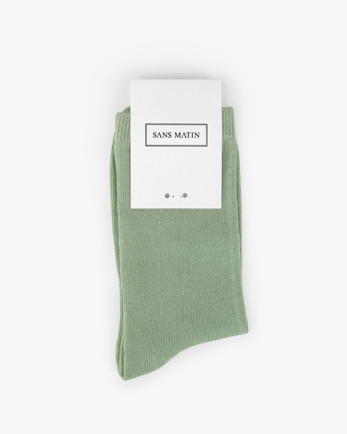 Organic Cotton Socks - Mint Green
