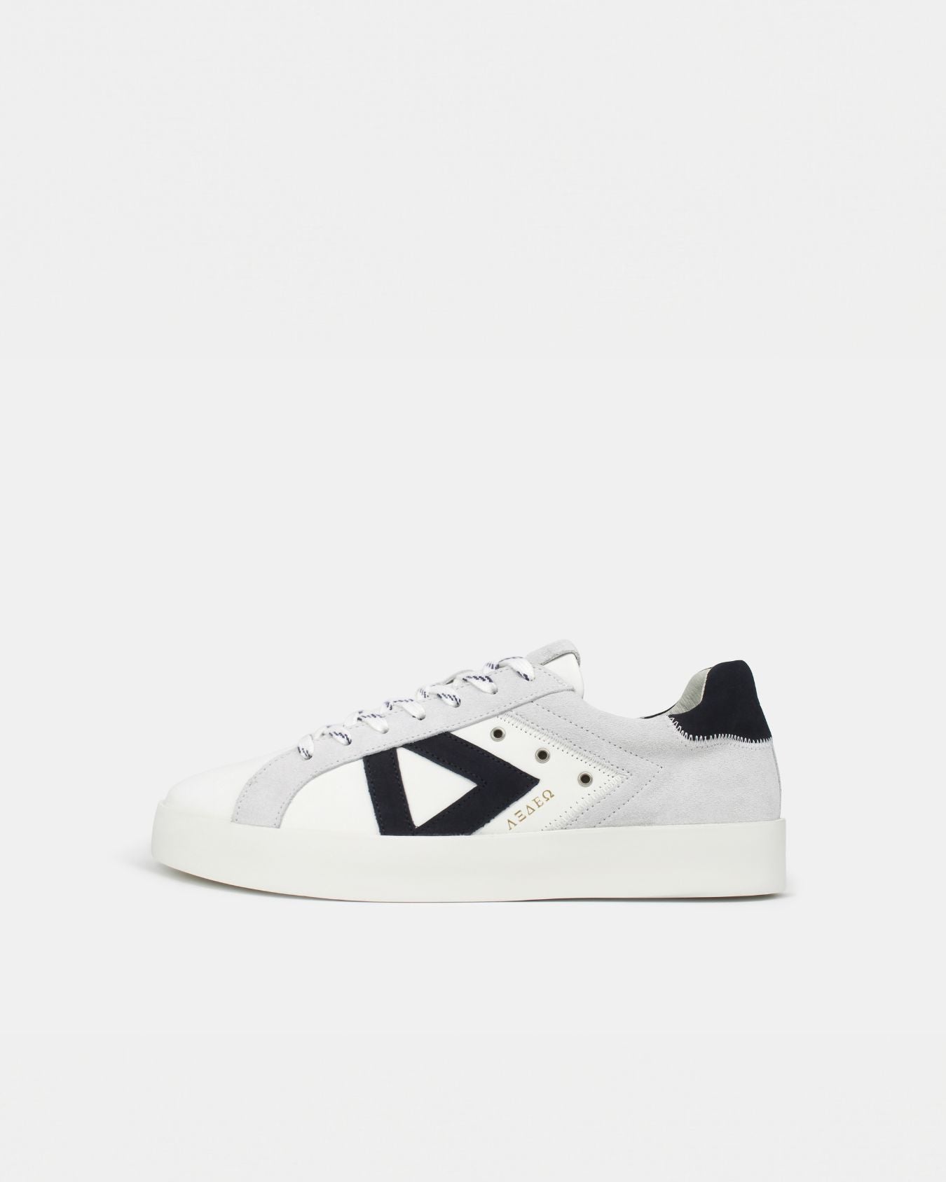 Sans Matin Nyx Men's Low Top Sneakers | Taupe & Teal Green Nubuck