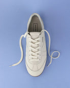 Iris Low Top Sneakers - Stone Pebbled Leather