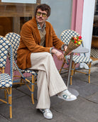 Nyx 01 Low Top Sneakers - Pale Taupe Suede & Teal Green Nubuck Leather