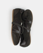 Iris Low Top Sneakers - Chocolate Brown Suede & Leather