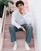 Olympus Low Top Sneakers - White Leather