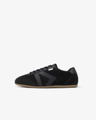 Iris Low Top Sneakers - Black Suede & Leather