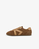 Iris Low Top Sneakers - Mocha Brown Suede & Leather