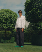 Iris Low Top Sneakers - Jade Green Suede & Leather
