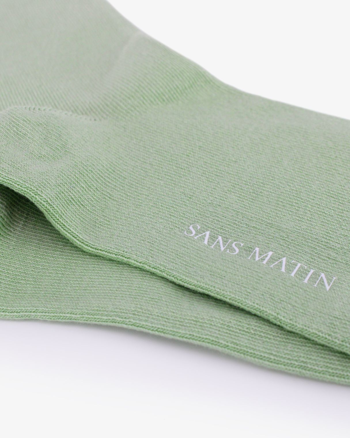 Organic Cotton Socks - Mint Green