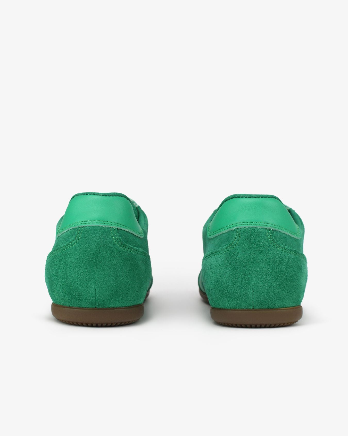 Sans Matin Iris Women's Low Top Sneakers | Jade Green Suede