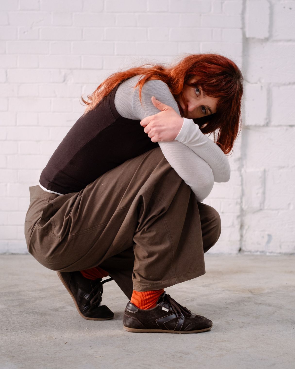Iris Low Top Sneakers - Chocolate Brown Suede & Leather