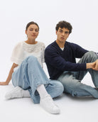 Olympus Low Top Sneakers - White Leather