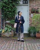 Gaia Platform Sneakers - Black Nubuck Leather