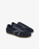 Iris Low Top Sneakers - Midnight Blue Nubuck Leather