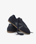 Iris Low Top Sneakers - Midnight Blue Nubuck Leather