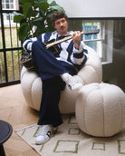 Nyx 03 Low Top Sneakers - Grey Suede & Midnight Blue Nubuck Leather