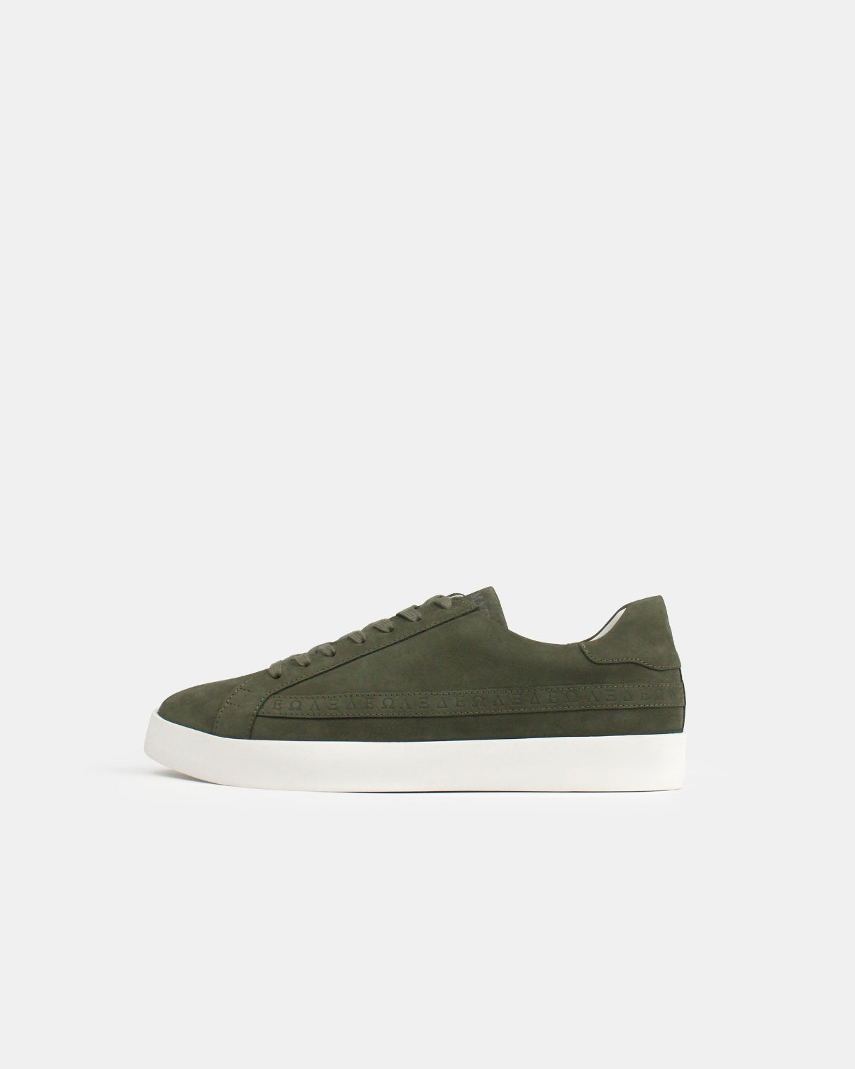 AW25 Limited Edition Olympus Low Top Sneakers - Khaki Nubuck Leather