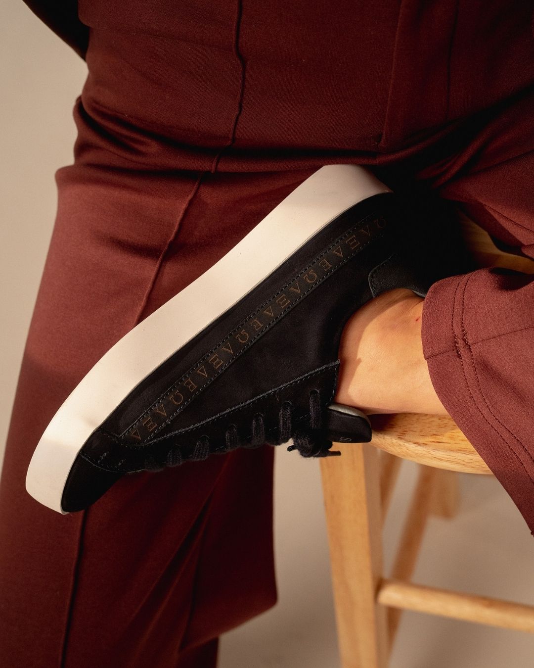 Olympus Low Top Sneakers - Midnight Blue Nubuck Leather