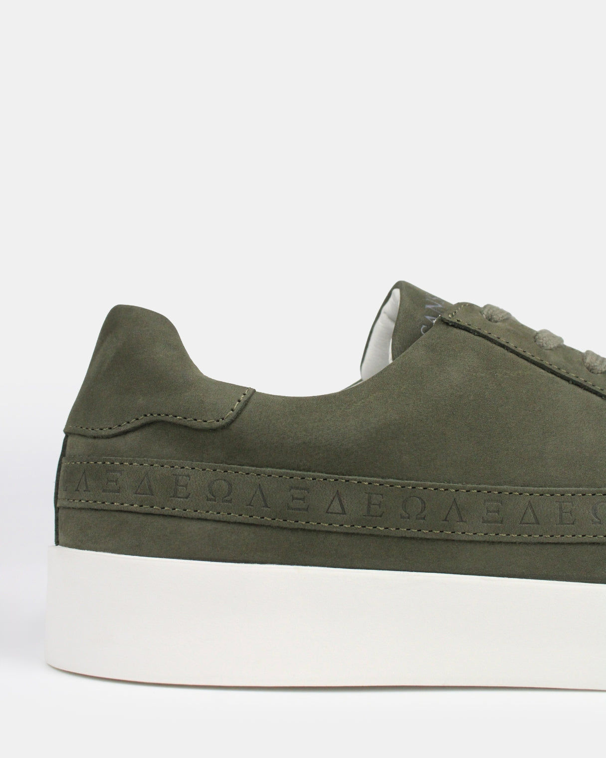 AW25 Limited Edition Olympus Low Top Sneakers - Khaki Nubuck Leather