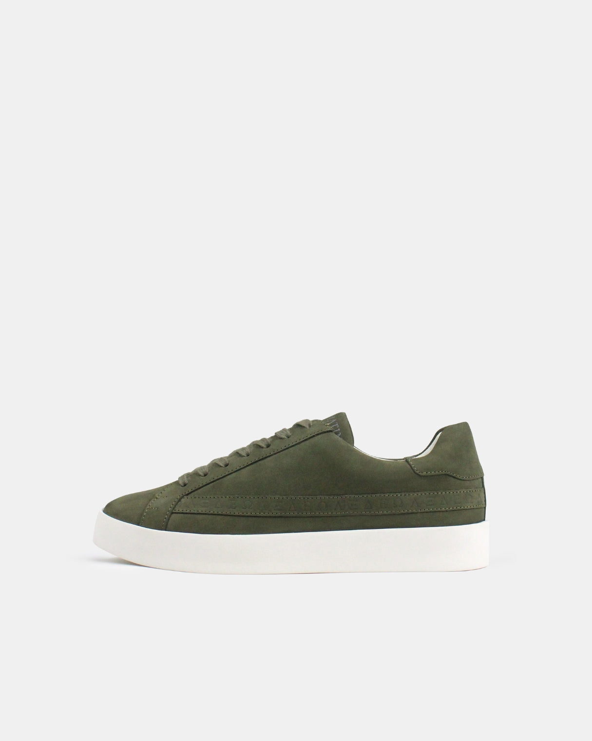 AW25 Limited Edition Olympus Low Top Sneakers - Khaki Nubuck Leather