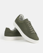 AW25 Limited Edition Olympus Low Top Sneakers - Khaki Nubuck Leather