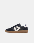 Hera Low Top Sneakers - Midnight Blue & Stone Leather