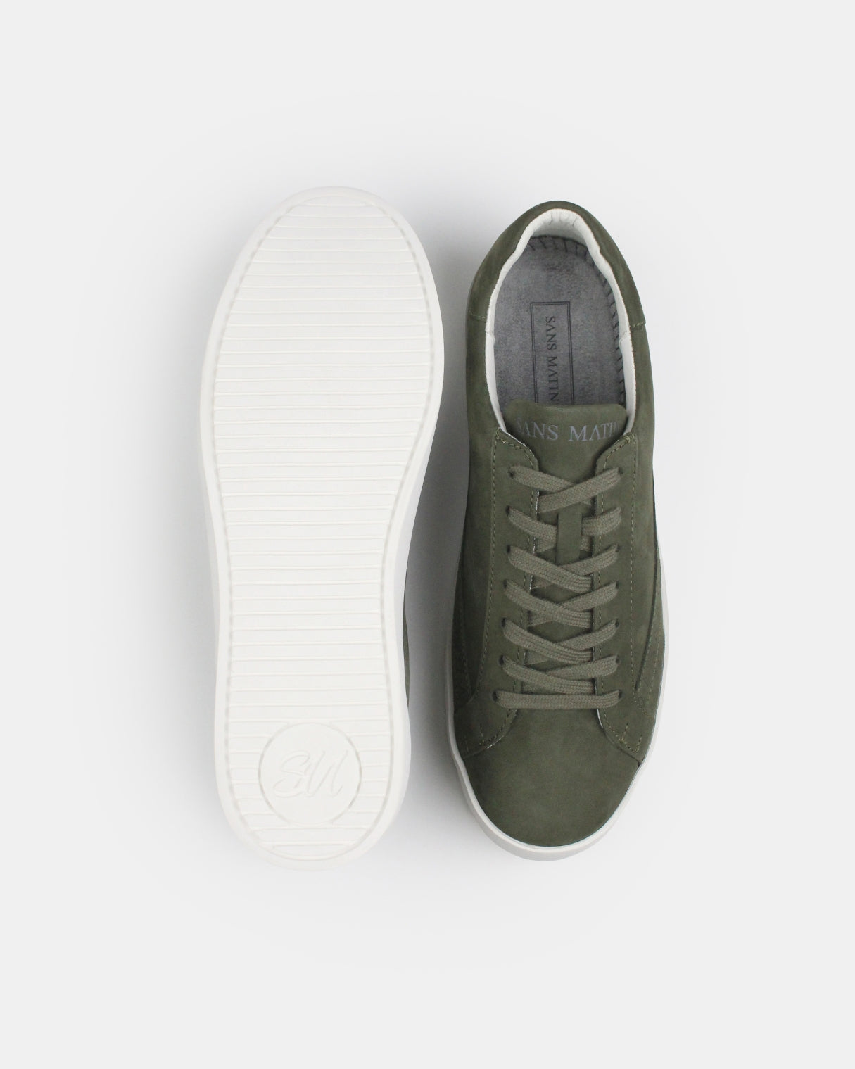AW25 Limited Edition Olympus Low Top Sneakers - Khaki Nubuck Leather
